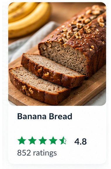 Cookidoo recipe card: Banana Bread