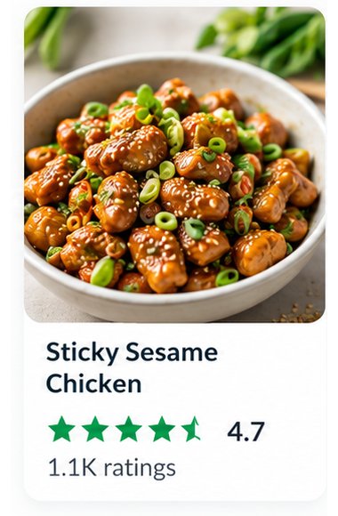 Cookidoo recipe card: Sticky Sesame Chicken